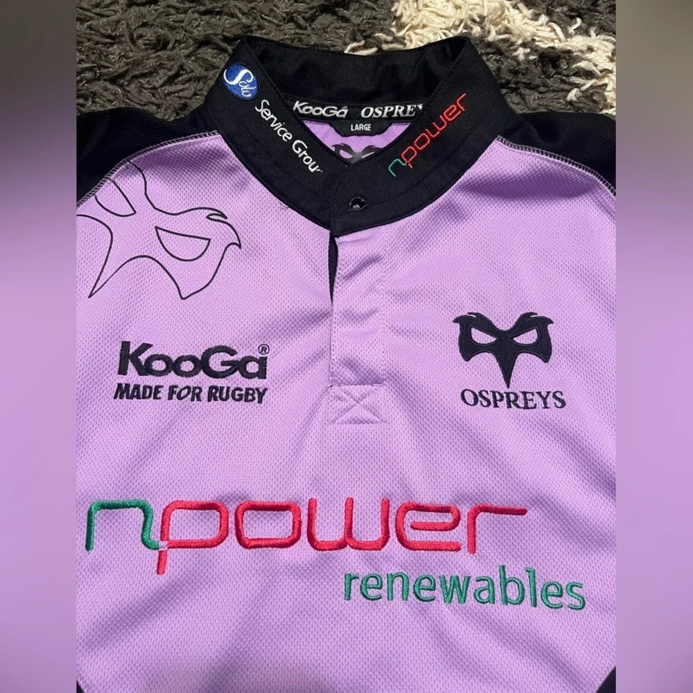 2007-2008 Neath & Swansea Ospreys Away Rugby Union Jersey